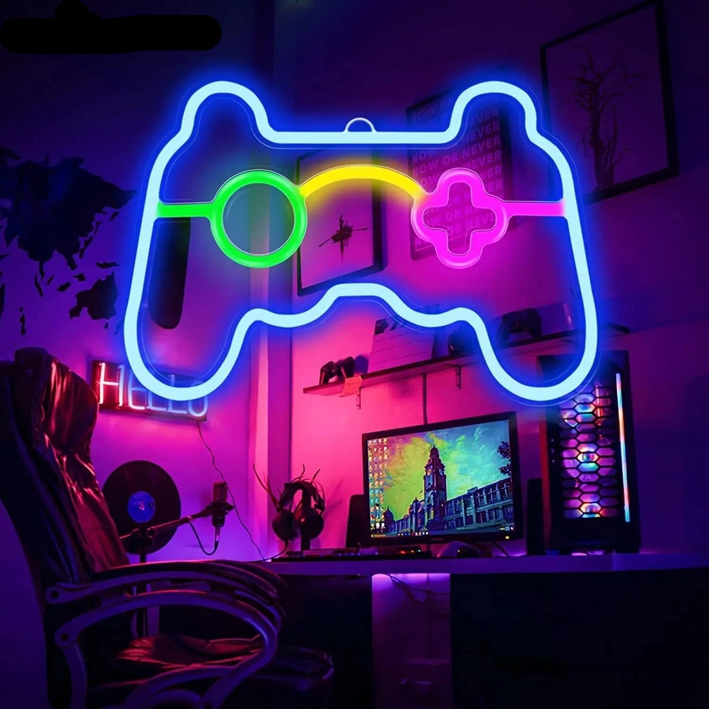 Gamepad Neon Sign