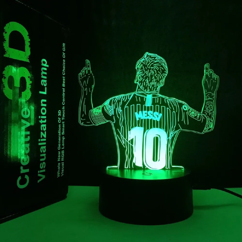 Messi 3D Night Light