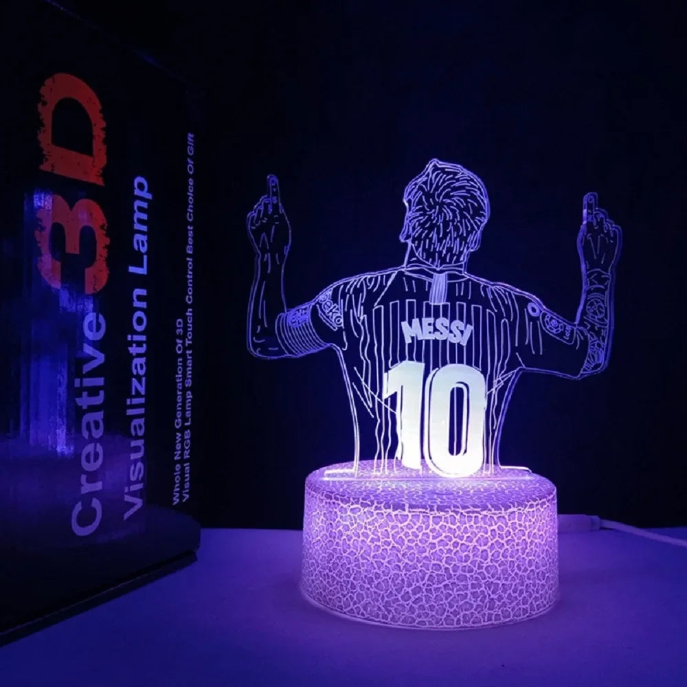 Messi 3D Night Light