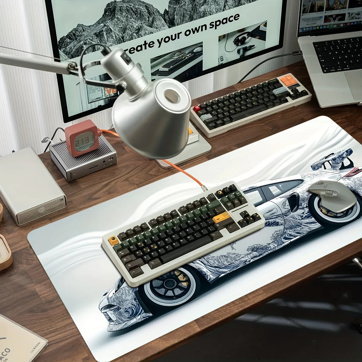 Sports Car Mouse Pad