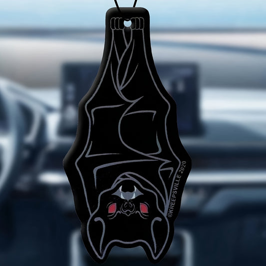 Mysterious Aroma (Bat Pendant) Vehicle Air Freshener, Suspended Mirror Scent Accessory, Automobile Interior Decoration, Living Room, Sleeping Area, Washroom, Wardrobe Odor Neutralizer, Present for Friends Or Spouse