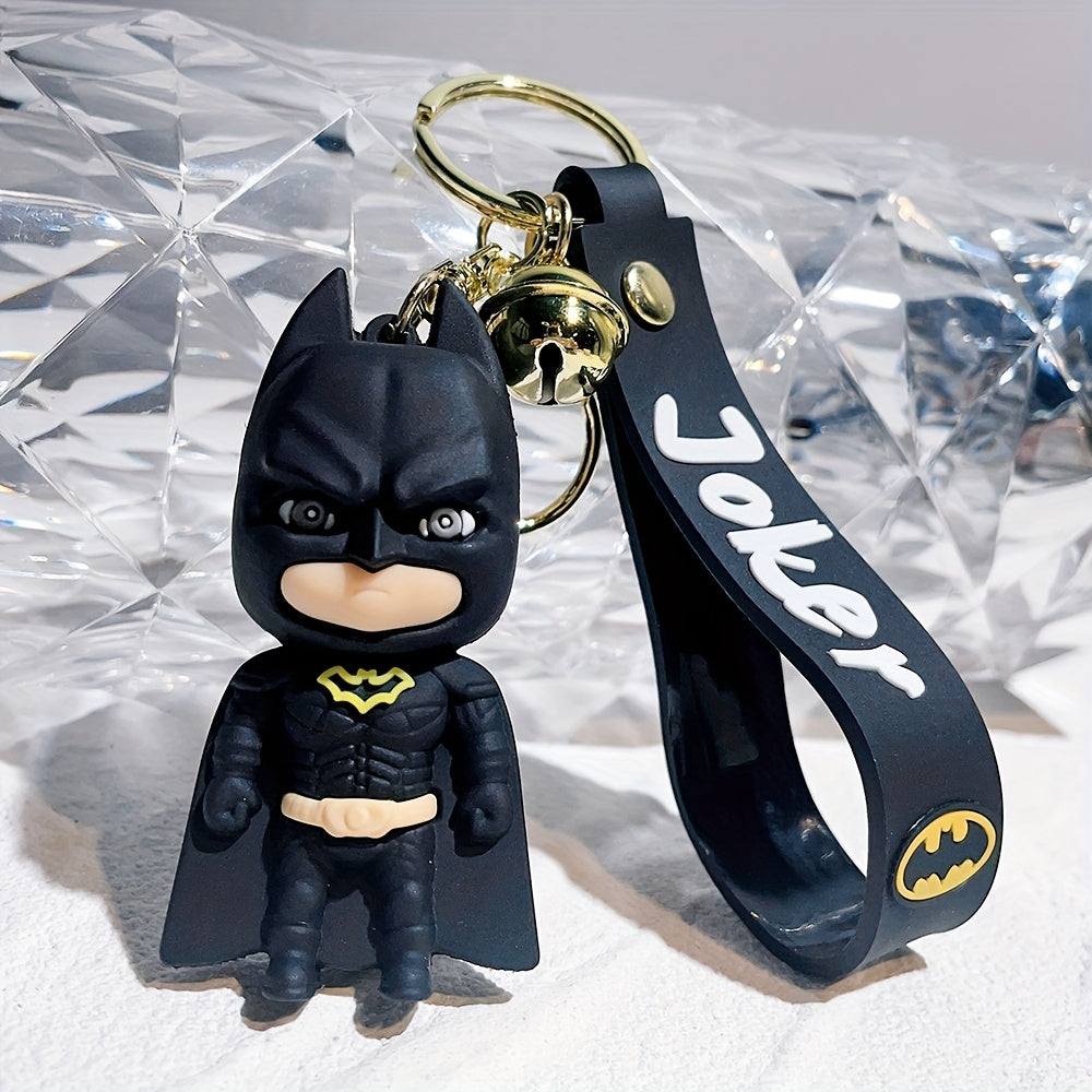 Anime Cartoon Batman Joker Keychain Cute Halloween Series Keyring Gift for Friends Affordable Gift