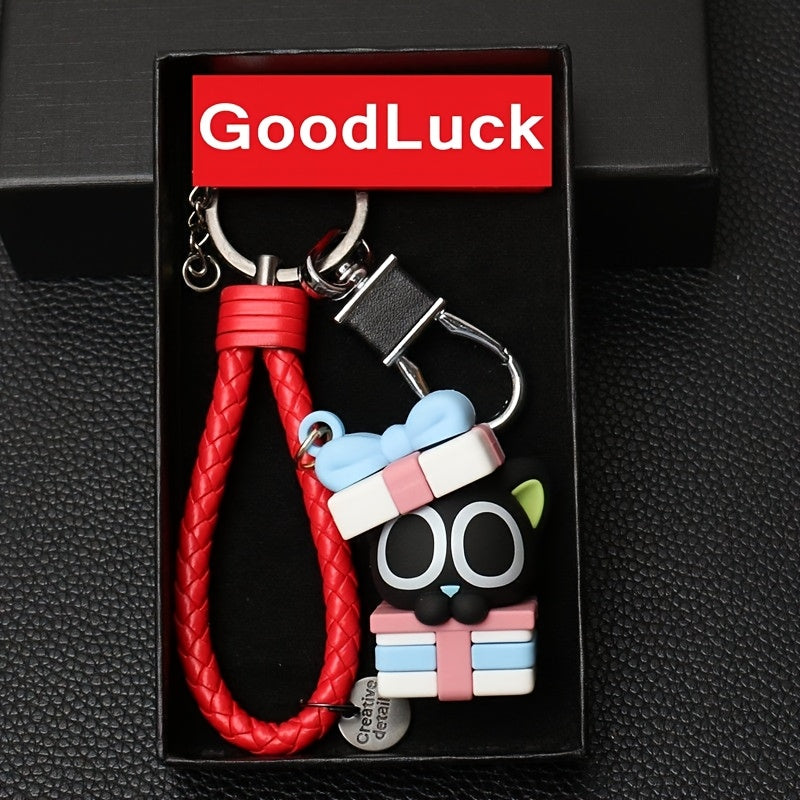 Creative Cartoon Sailor Doll Keychain - Silicone Material, Non-Metallic, Suitable for Bags and Car Keys, Affordable Gift