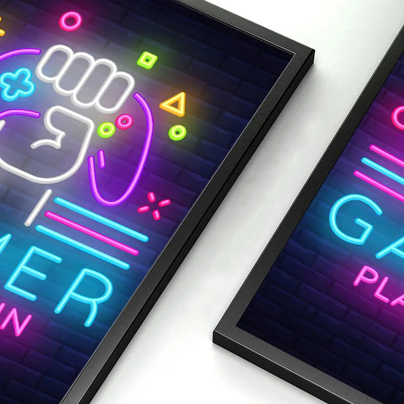 neon wall art