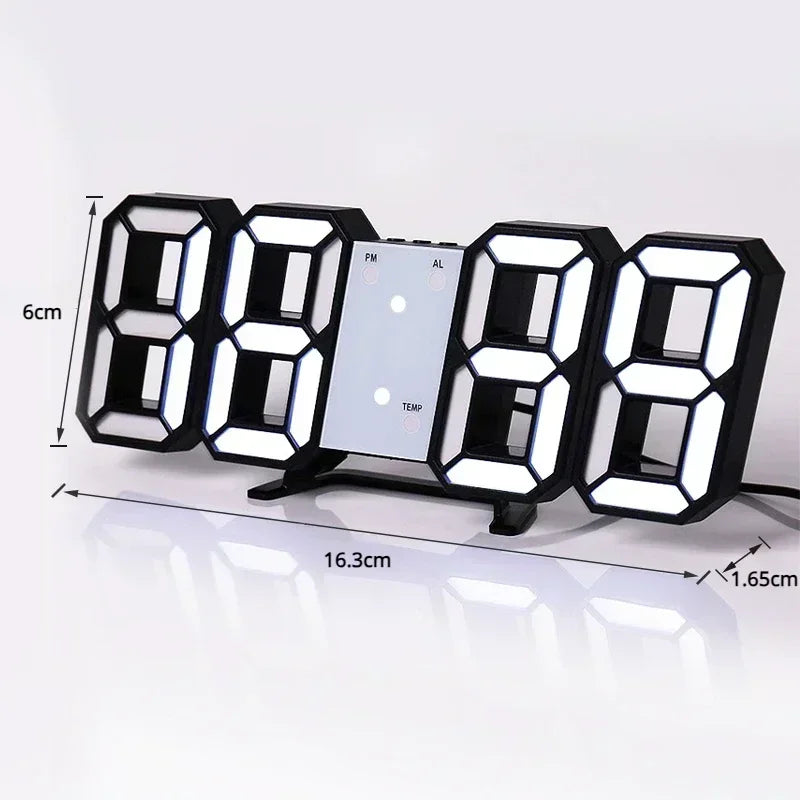 Digital Clock Wall