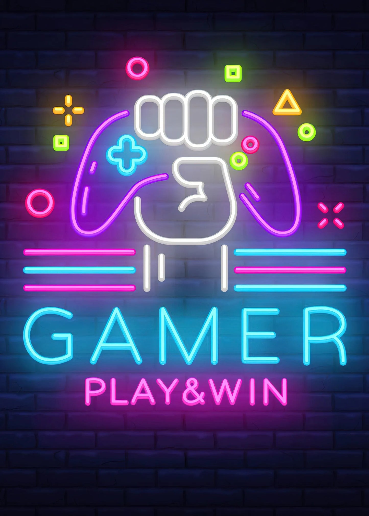 neon wall art
