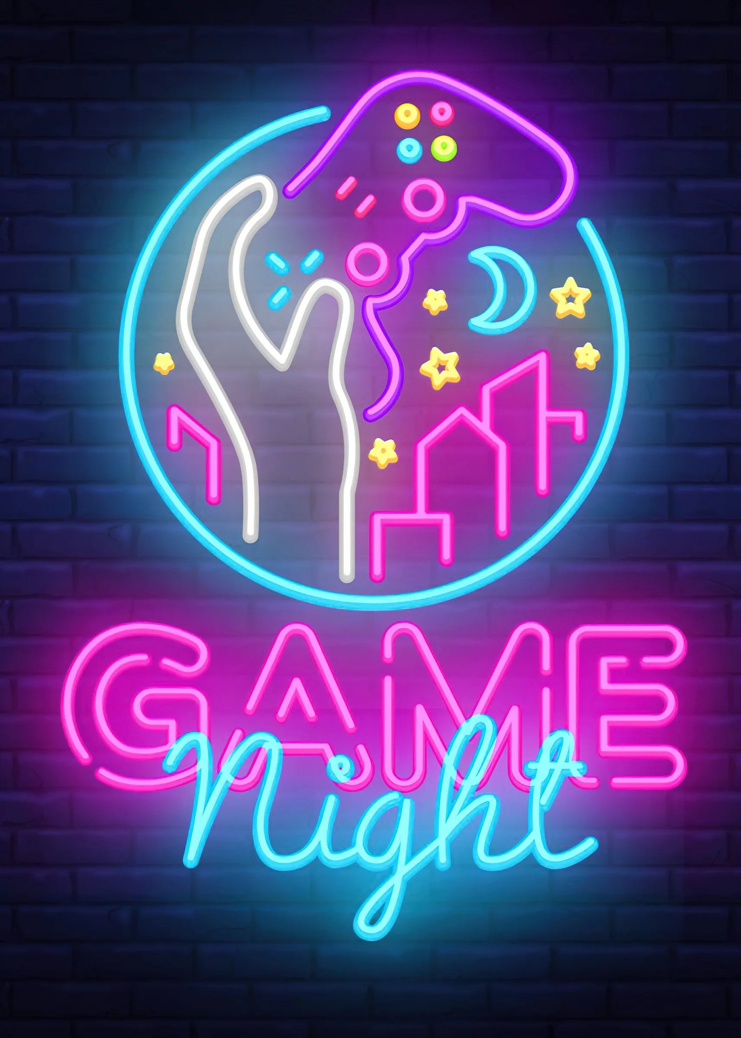 neon wall art