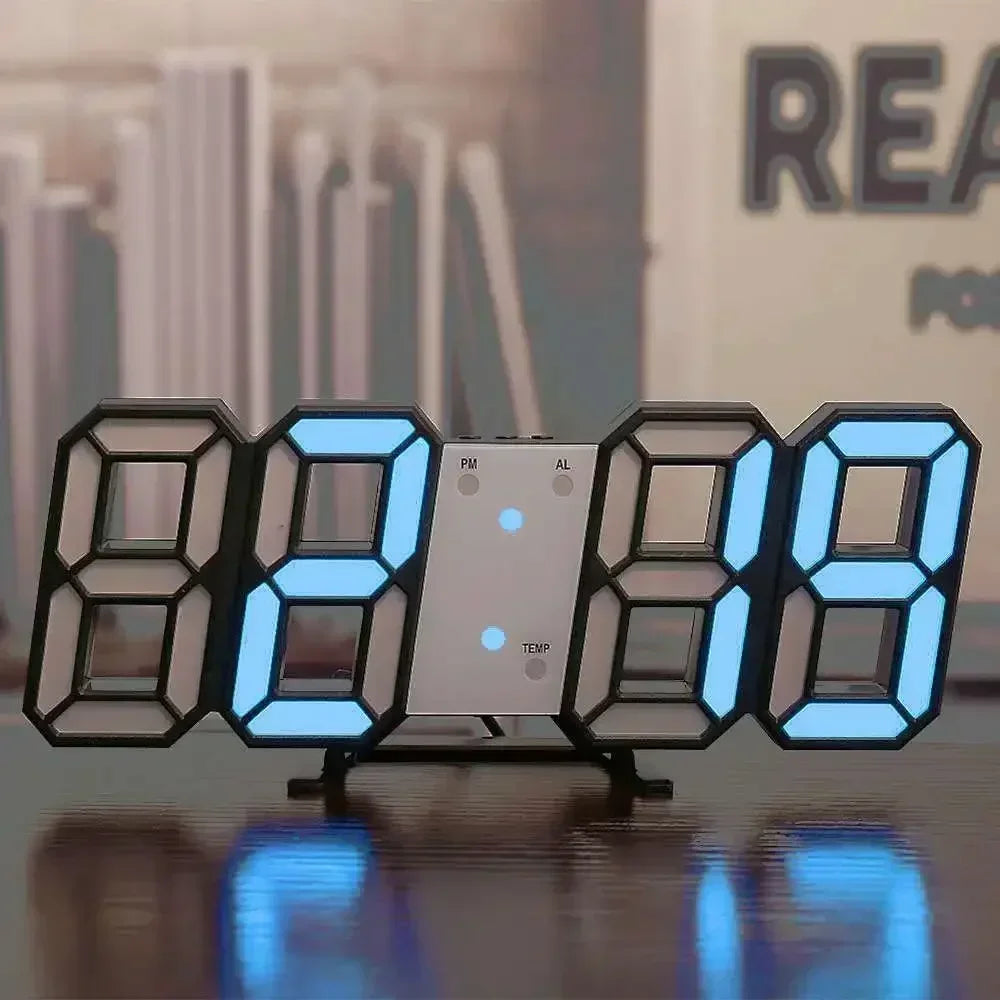 Digital Clock Wall