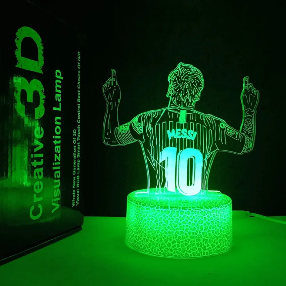 Messi 3D Night Light