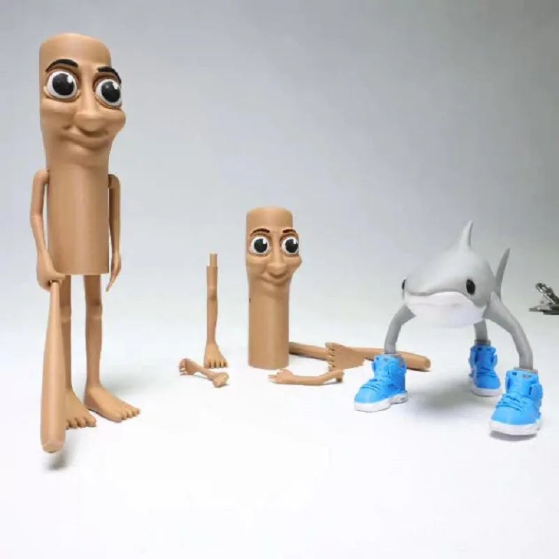 Shark Figurine Tung Tung Sahur Figure