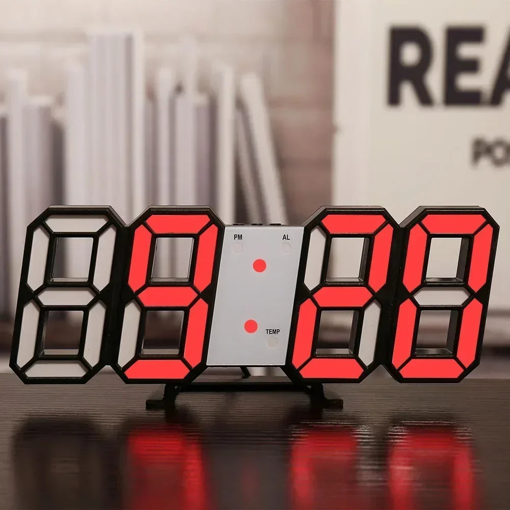 Digital Clock Wall