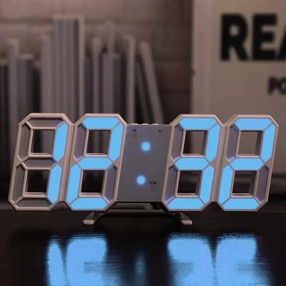 Digital Clock Wall