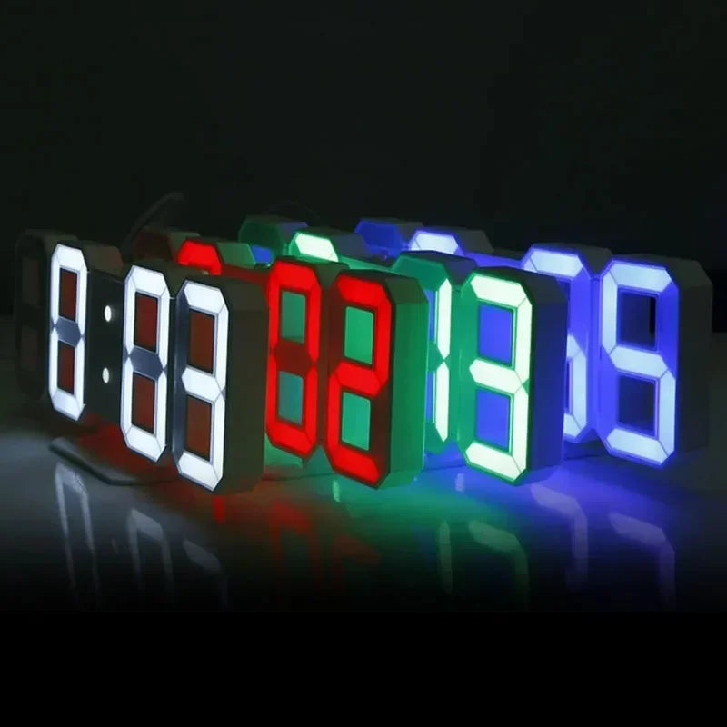 Digital Clock Wall