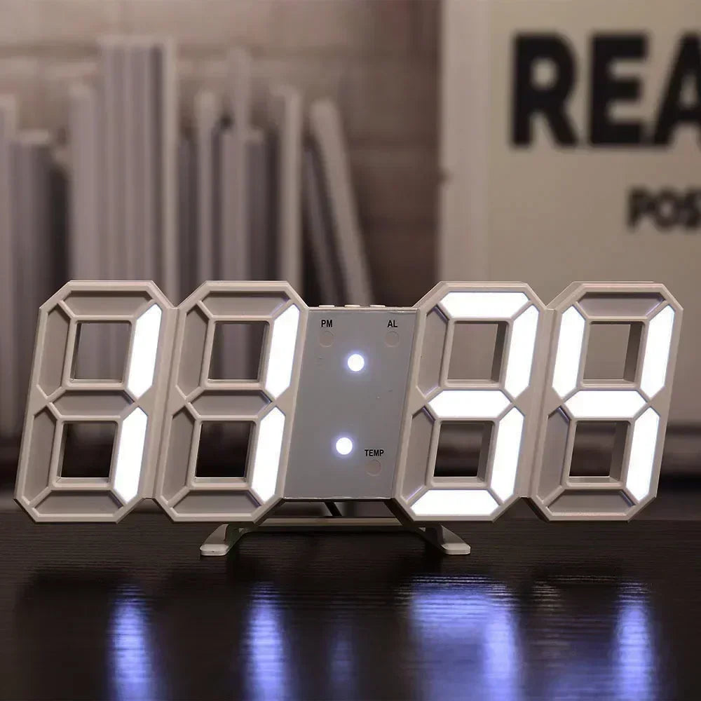 Digital Clock Wall