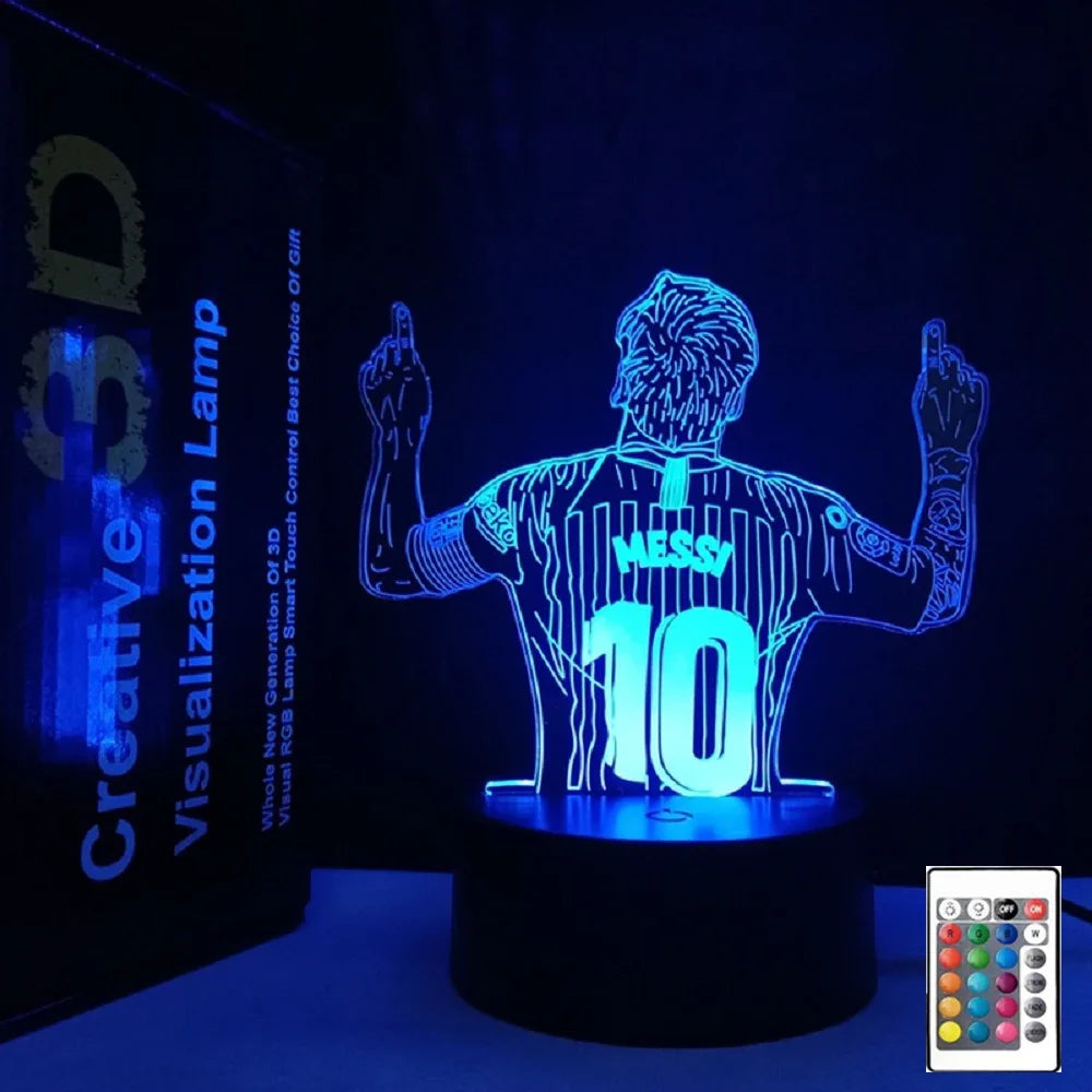 Messi 3D Night Light