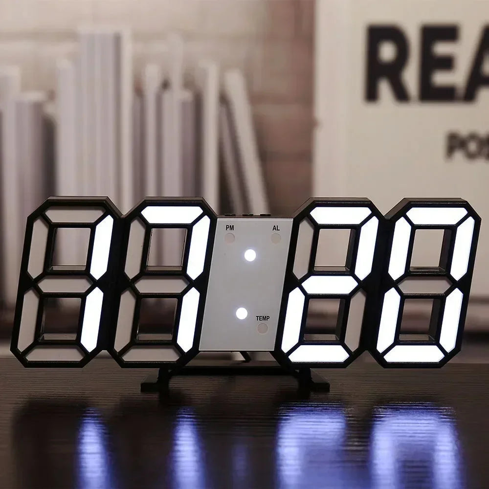 Digital Clock Wall