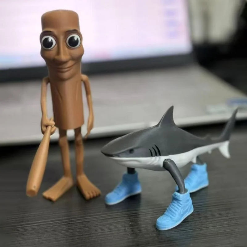 Shark Figurine Tung Tung Sahur Figure