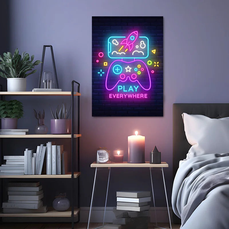neon wall art