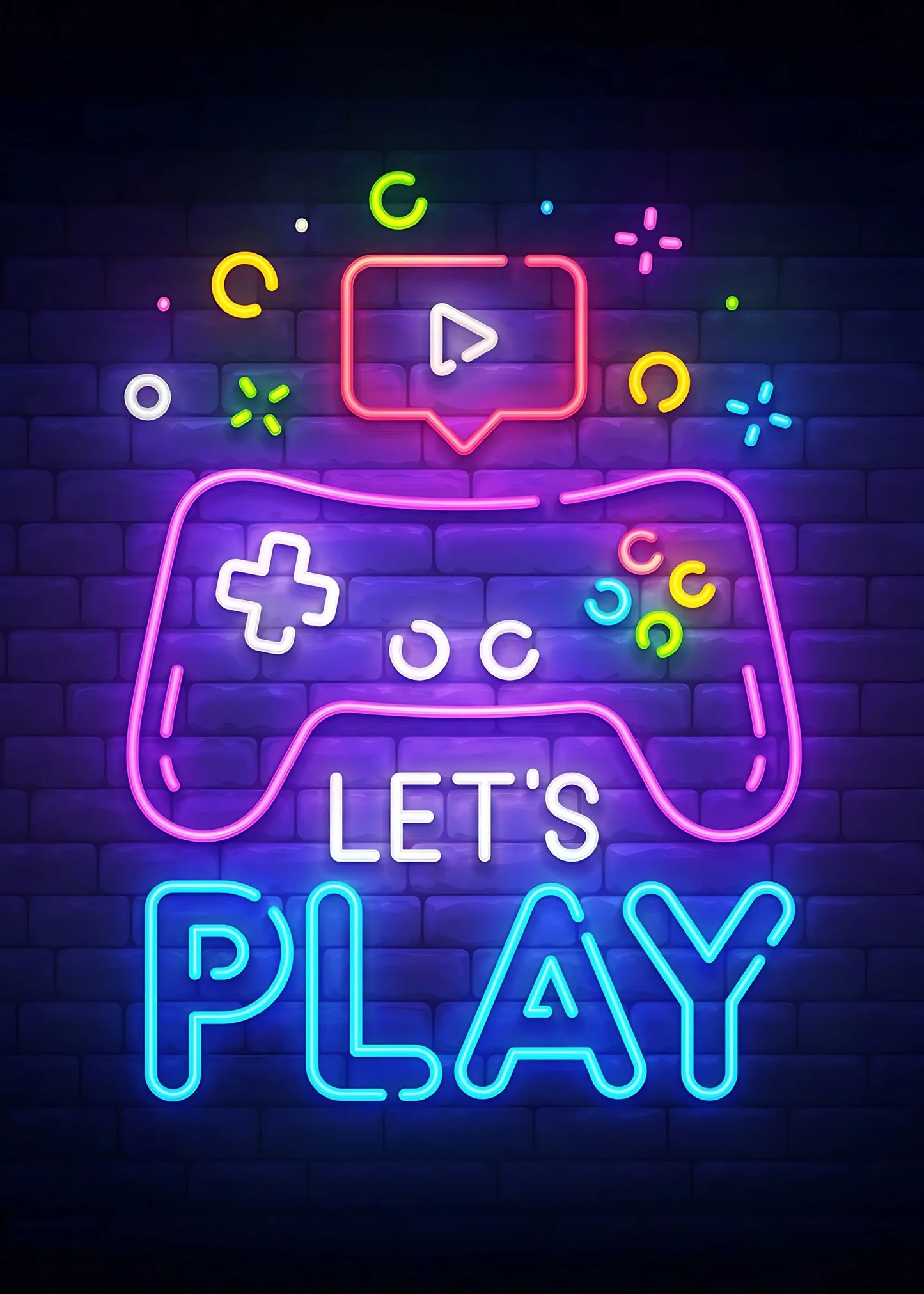neon wall art