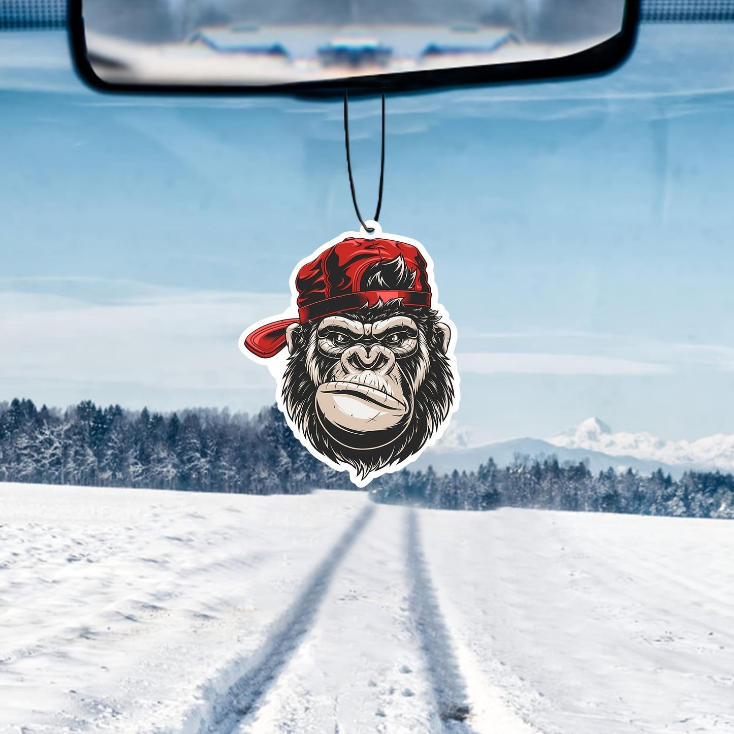 Cool Gorilla Car AromaRelax Tablets, Wardrobe Air Fresheners, Perfumes, Rearview Mirror Decorations, Car Accessories Interior Pendants