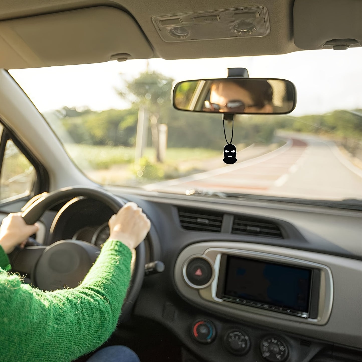 Hard Hat Car Aromatherapy Tablet, Car Air Freshener, Car Fragrance, Car Rearview Mirror Decoration, Car Accessories